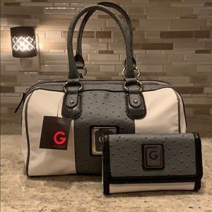 G by Guess tote bag with matching wallet